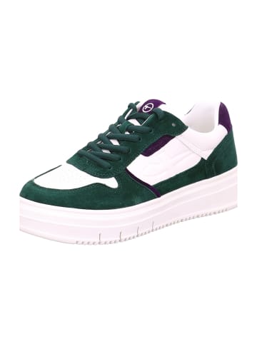 Tamaris Sportliche Schnürschuhe in Grün