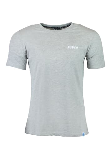 FuPer Baumwollshirt Luis in Grey