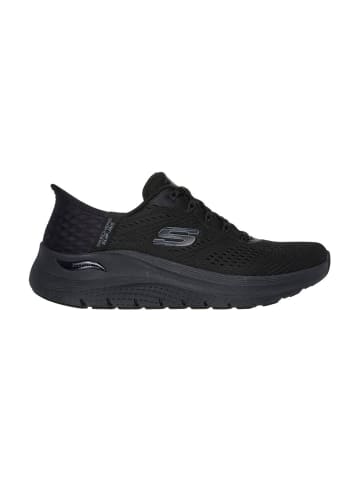 Skechers Sportliche Slipper in Schwarz