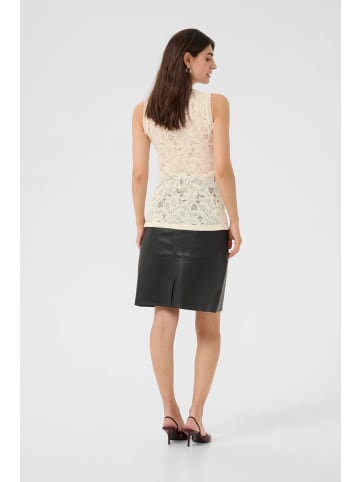 CULTURE Ärmellose Bluse CUnicole Relaxed fit in Spring Gardenia