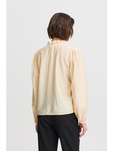 ICHI Bluse langarm IXLAYA Regular fit in Almond Milk