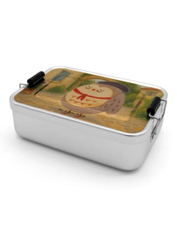 Mr. & Mrs. Panda Snackbox Eule Frankreich Design ohne Spruch in Weiß