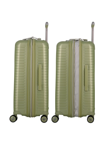 Jump Evae 4 Rollen Trolley 66 cm mit Dehnfalte vert clair