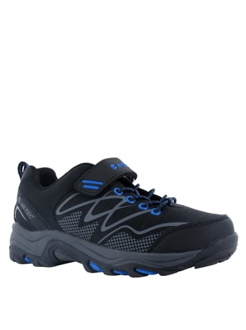 Hi-Tec Halbschuhe Blackout Low Jr in schwarz/blau in schwarz/blau