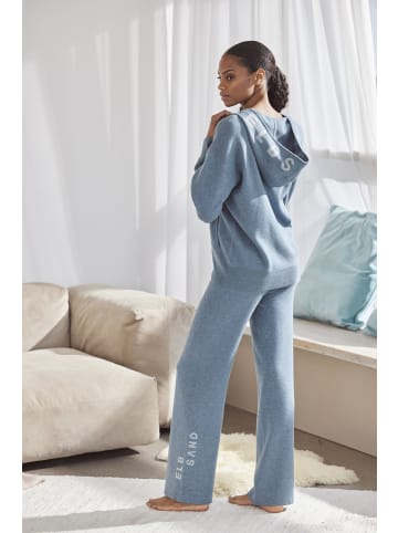 ELBSAND Strickhose in petrol