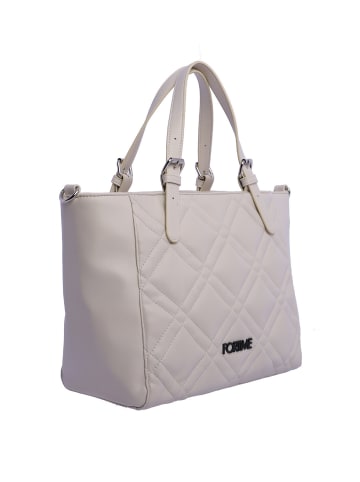 FOR TIME Henkeltasche Helga (B)28 x (H)24 x (T)13 cm in Beige