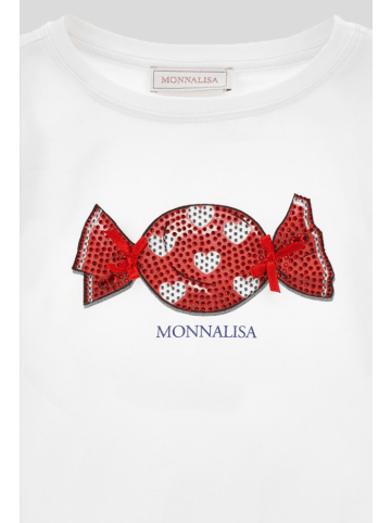 Monnalisa T-Shirt 10925974323542 Weiß