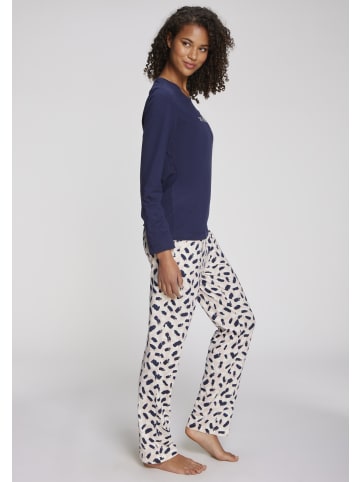 s.Oliver Pyjamaoberteil in dukelblau