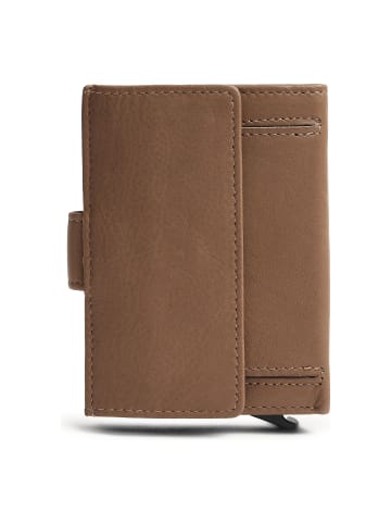 The Chesterfield Brand Hollis Geldbörse RFID Schutz Leder 10 cm taupe