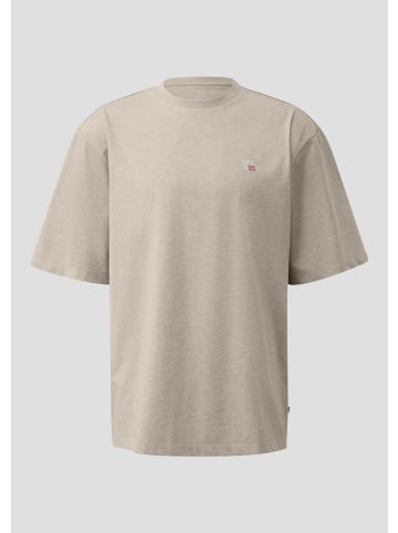 QS T-Shirt in 93W0_beige