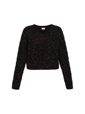 myMo Sweater in black multicolor