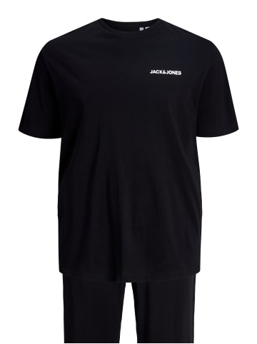 JACK & JONES PLUS Loungewear Set in Black