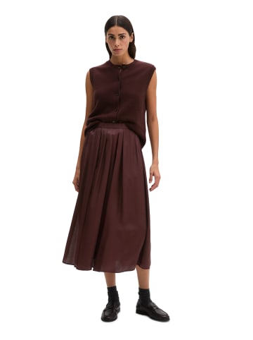 Marc O'Polo Ausgestellter Rock in Black Cherry