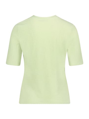 Betty Barclay Strukturshirt mit Rundhalsausschnitt in Foam Green