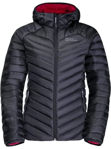 Jack Wolfskin Funktionsjacke PASSAMANI DOWN HOODY W in Anthrazit