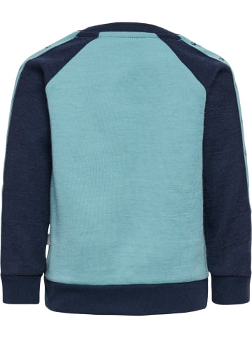 Hummel Sweatshirt Raglanärmel Hmlwulbato Mädchen in MINERAL BLUE