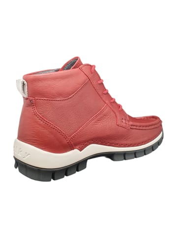 wolky Schnürstiefeletten in Rot