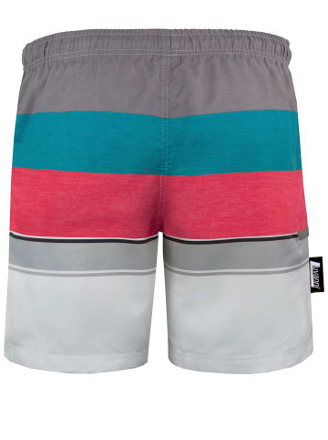 LUVANNI Boardshorts Style 600 Streifen in Rot