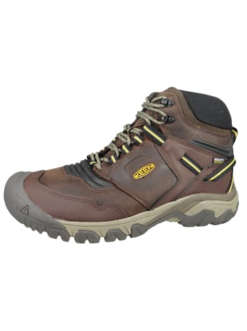 Keen Stiefel Ridge Flex braun