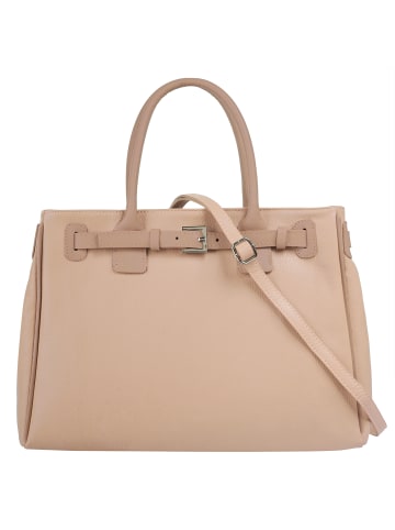 Cluty Handtasche echt Leder in natur