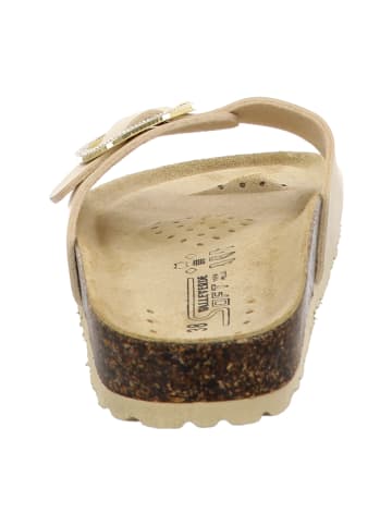 Valleverde Klassische Pantoletten in Beige