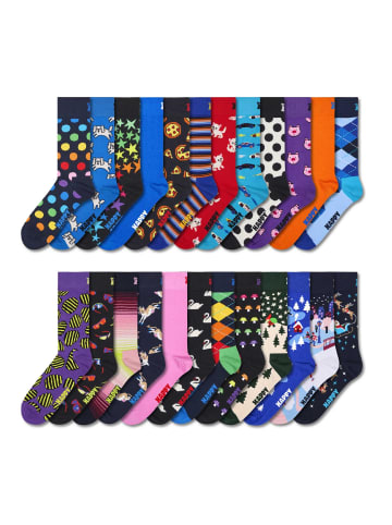 Happy Socks Socken 24er Pack in Advent Calendar