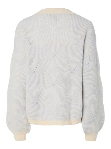 Pieces Strickpullover in Whitecap Gray 2