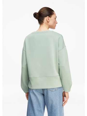 comma Sweatshirt in 6211_salbeigrün