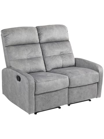 HOMCOM Relaxsessel mit Liegefunktion-118L x 95B x 101H cm-Grau