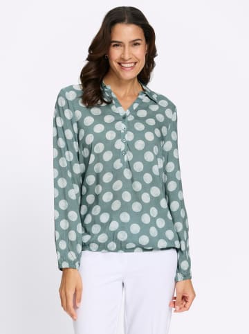 WITT WEIDEN Druck-Bluse in jade-bedruckt