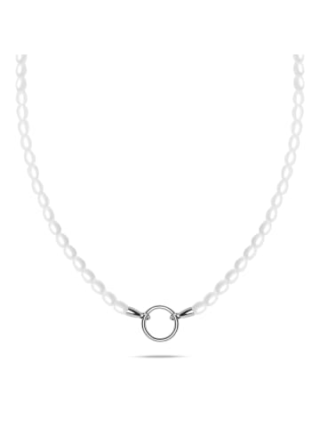 Tamaris Kette Pearl Charms in silber