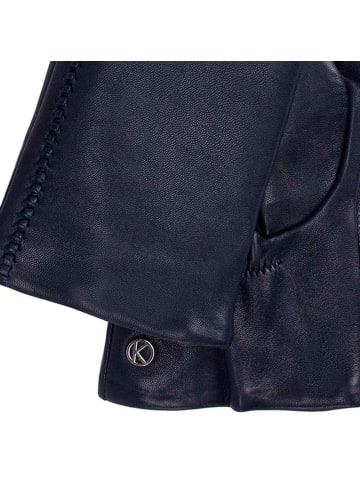 Kessler Oda Cashmere Handschuhe Leder in mysterioso