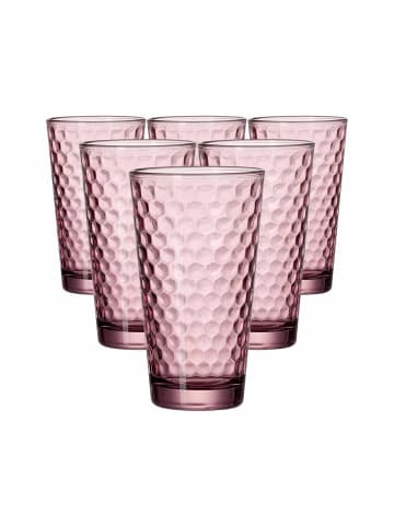 Ritzenhoff & Breker 6er Set Longdrinkgläser Favo in Berry 400 ml