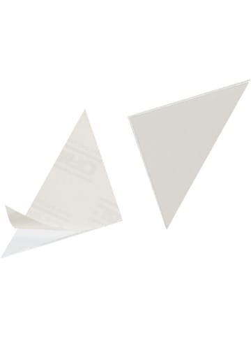 Durable Dreiecktaschen 175x175mm selbstklebend transparent Packung mit 100 Stück