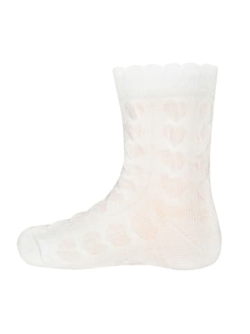 ewers Socken Herzen allover in latte