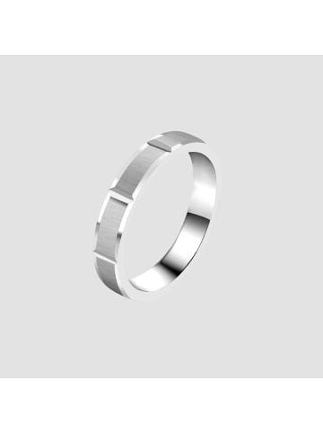 Adeliás Damen Ring aus Edelstahl in silber