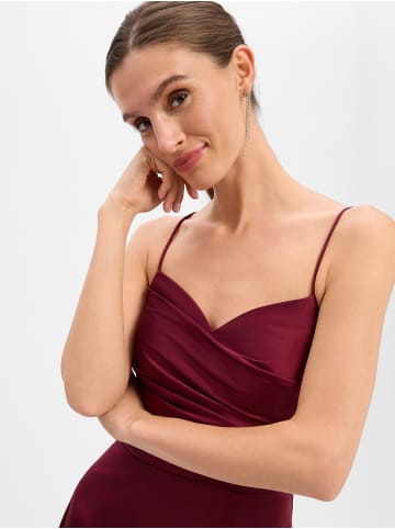 Marie Lund Abendkleid in bordeaux - 0002