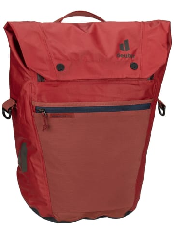 Deuter Fahrradtasche Mainhattan 17+10 in Redwood/Ink