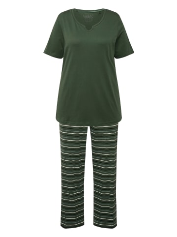 Ulla Popken Pyjama in khaki