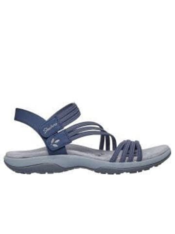 Skechers Damen Sandaletten REGGAE SLIM - COFFEE RUN in Blau