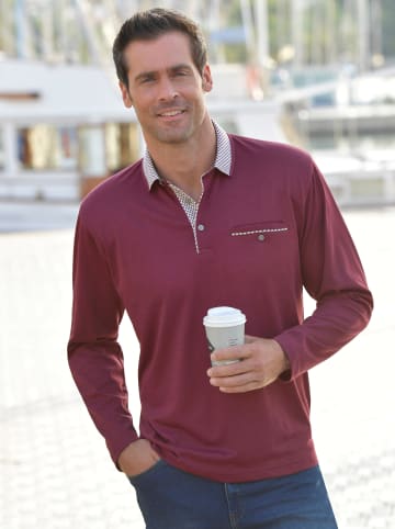 hajo Langarm-Shirt in bordeaux