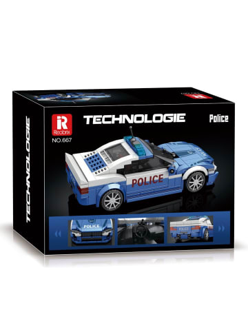 Reobrix 667 Polizei Auto Klemmbaustein Set 313 Teile