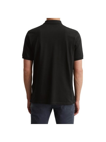 Marc O'Polo Poloshirt 1er Pack in Schwarz