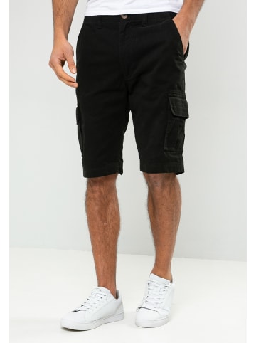 Threadbare Cargoshorts THB Short Bute Cargo in Schwarz