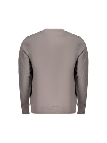 Grau Baumwolle Herren Sweatshirt