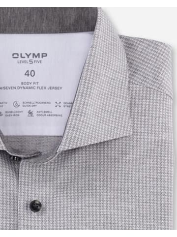 OLYMP  Hemd Level Five 24/Seven in Grau