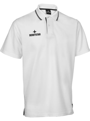 Derbystar Polo "Poloshirt Ultimo V23" in Weiß
