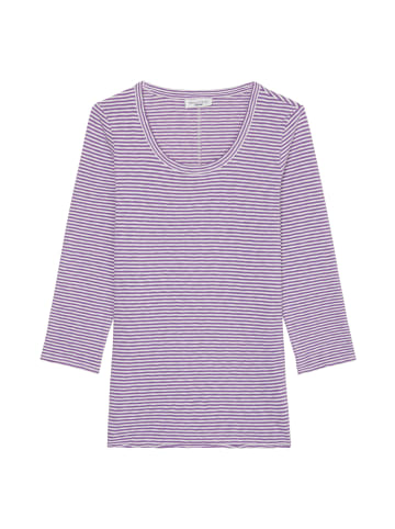 Marc O'Polo DENIM Streifen-T-Shirt slim in multi / grand violet