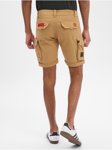 Alpha Industries Shorts in sand - 0003