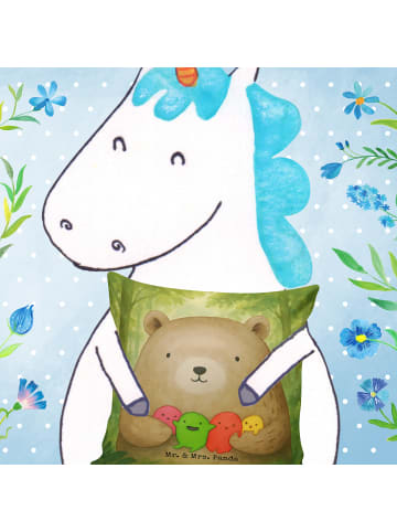 Mr. & Mrs. Panda Sofakissen Bär Gefühl Design ohne Spruch in Weiß